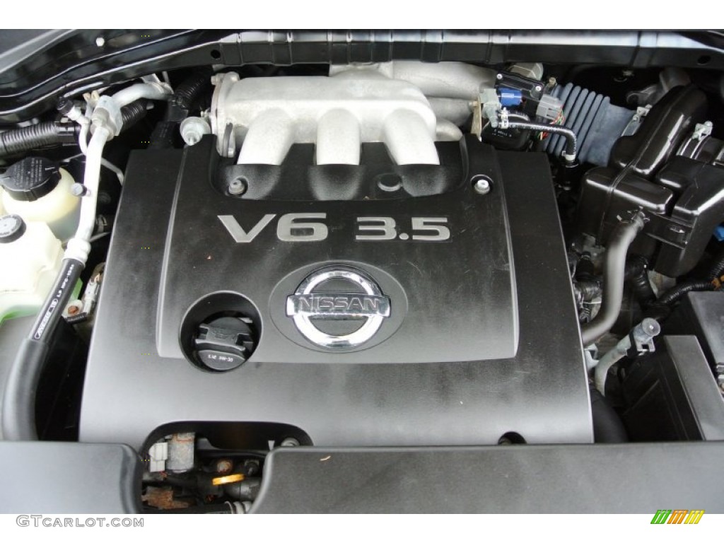 2007 Nissan Murano S AWD Engine Photos