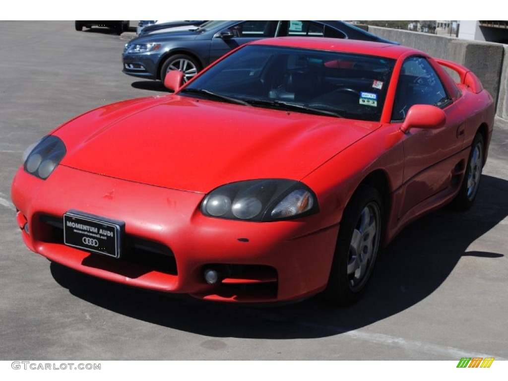 1999 3000GT SL Coupe - Caracus Red / Black photo #3