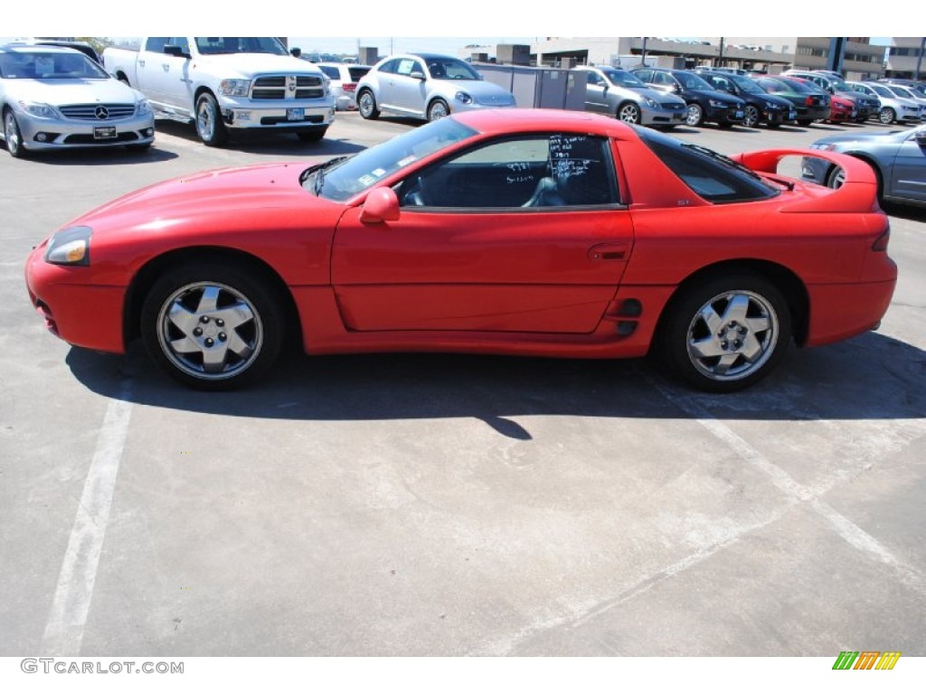 1999 3000GT SL Coupe - Caracus Red / Black photo #4