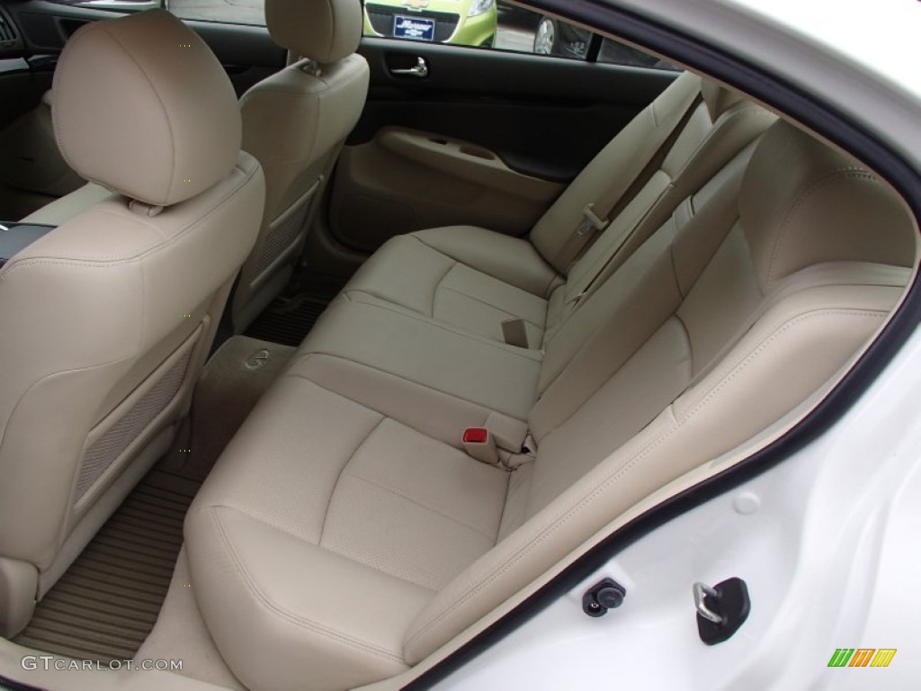 Wheat Interior 2010 Infiniti G 37 x AWD Sedan Photo #78236083