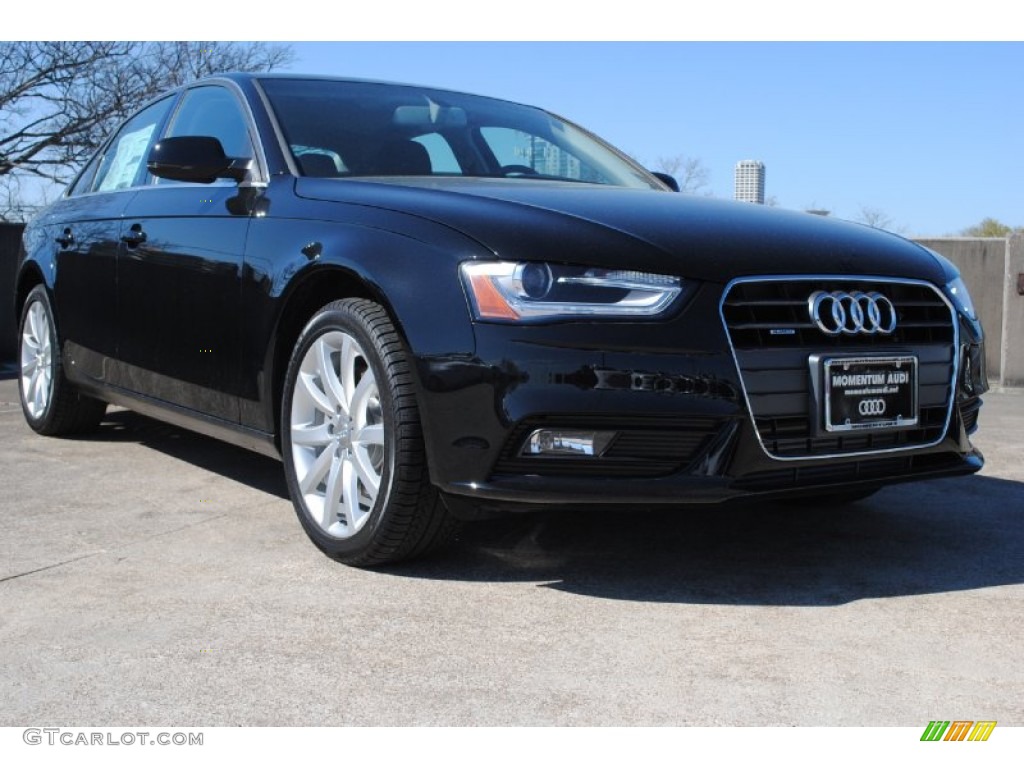 2013 A4 2.0T quattro Sedan - Brilliant Black / Black photo #1