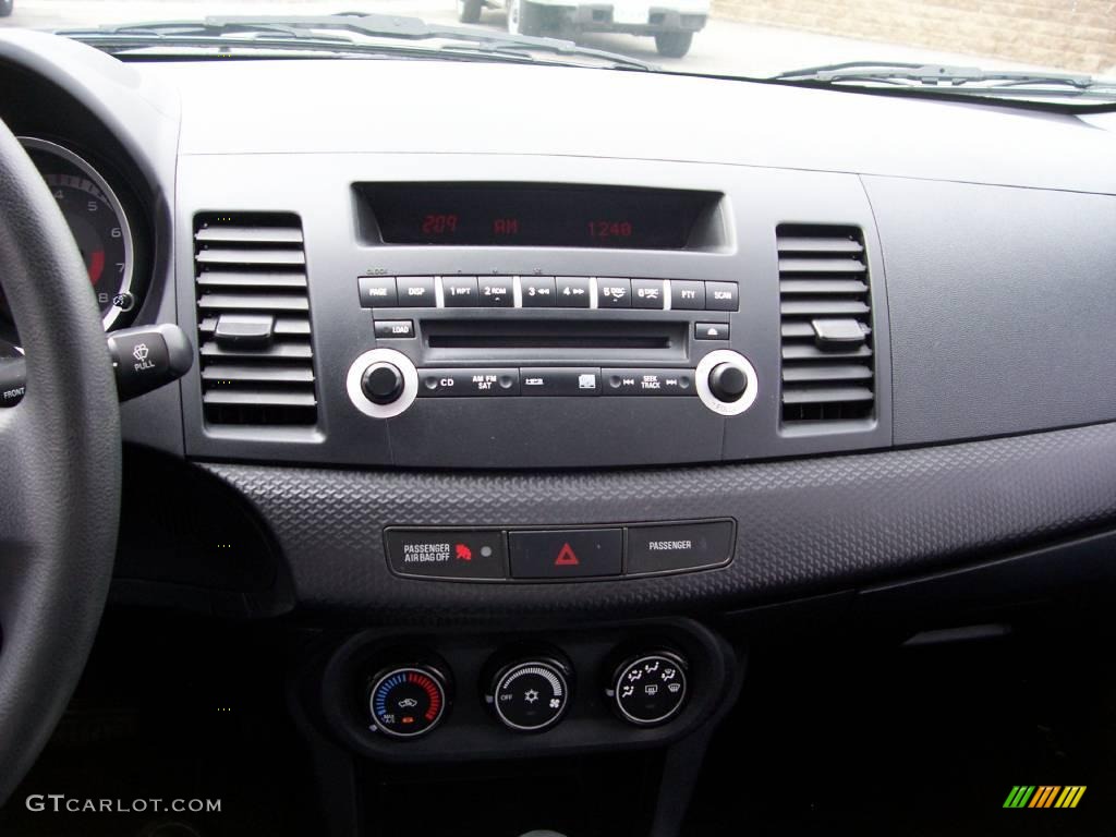 2008 Lancer DE - Black / Black photo #6