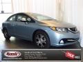 Green Opal Metallic - Civic Hybrid Sedan Photo No. 1