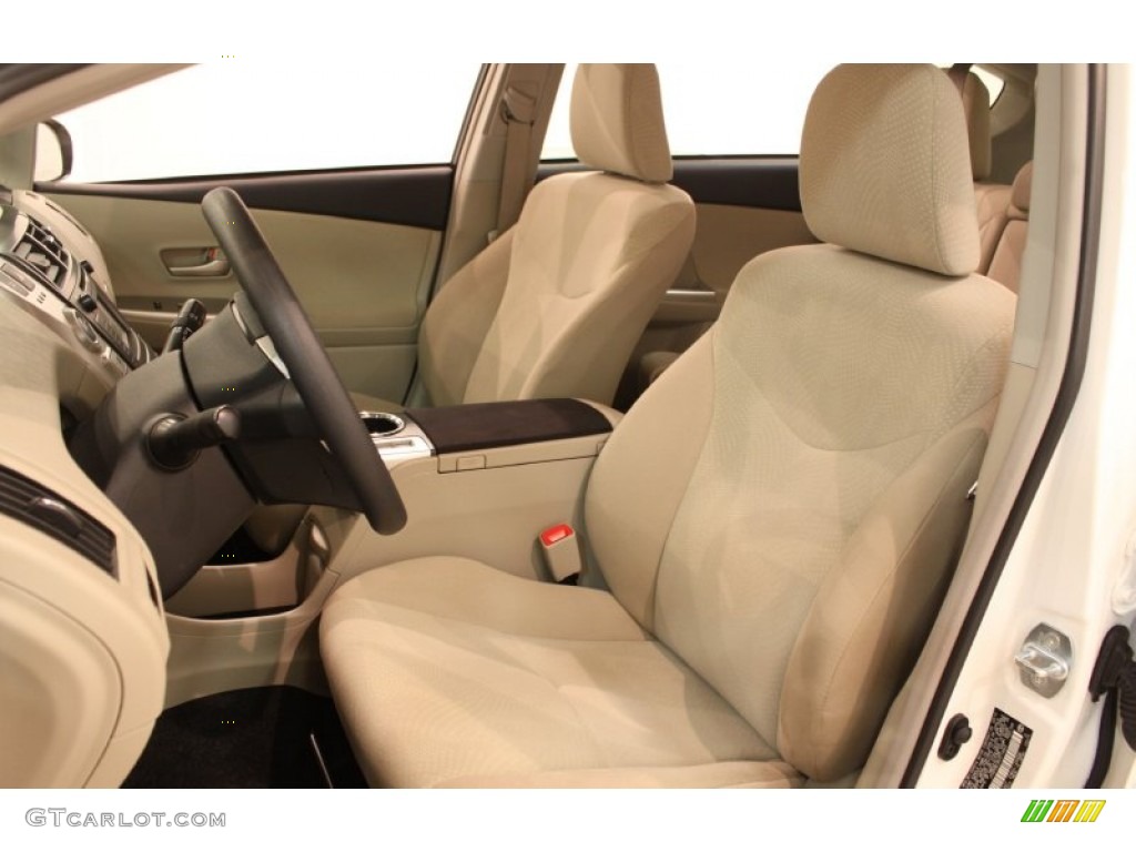 2012 Toyota Prius v Three Hybrid Front Seat Photo #78237397