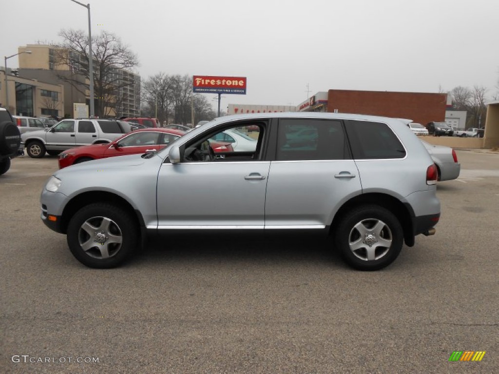 Blue Silver Metallic 2004 Volkswagen Touareg V6 Exterior Photo #78237569