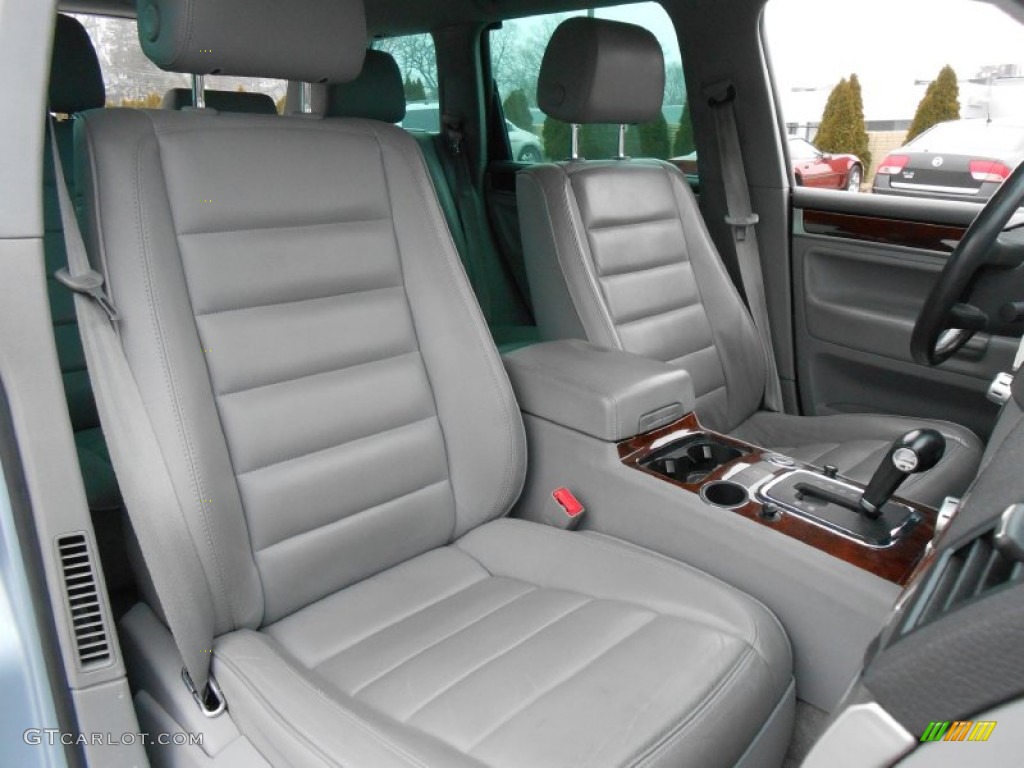 Kristal Gray Interior 2004 Volkswagen Touareg V6 Photo #78237682