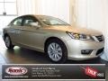 2013 Champagne Frost Pearl Honda Accord EX-L Sedan  photo #1