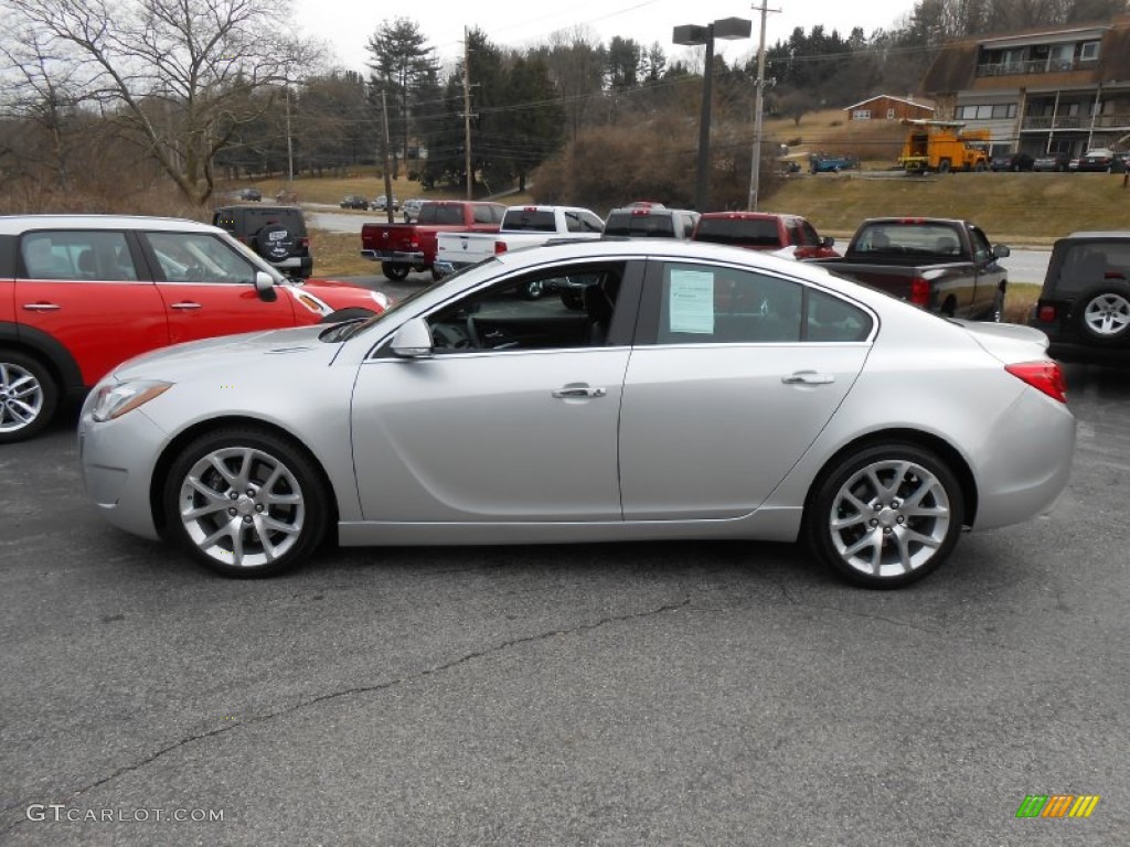 Quicksilver Metallic 2012 Buick Regal GS Exterior Photo #78238547