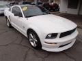 Performance White 2009 Ford Mustang GT Coupe Exterior