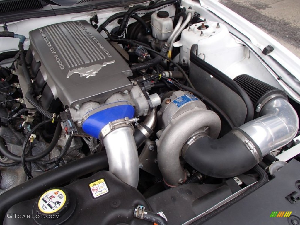 2009 Ford Mustang GT Coupe 4.6 Liter Vortech Supercharged SOHC 24-Valve VVT V8 Engine Photo #78240276