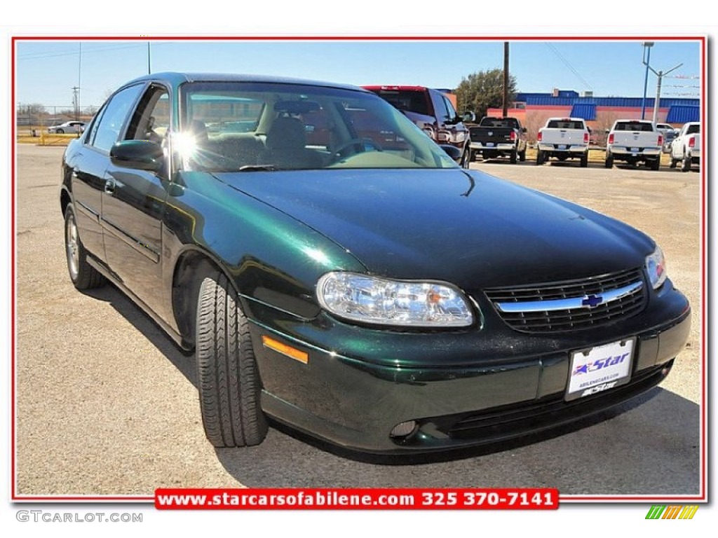 2003 Malibu LS Sedan - Medium Forest Green Metallic / Neutral Beige photo #7