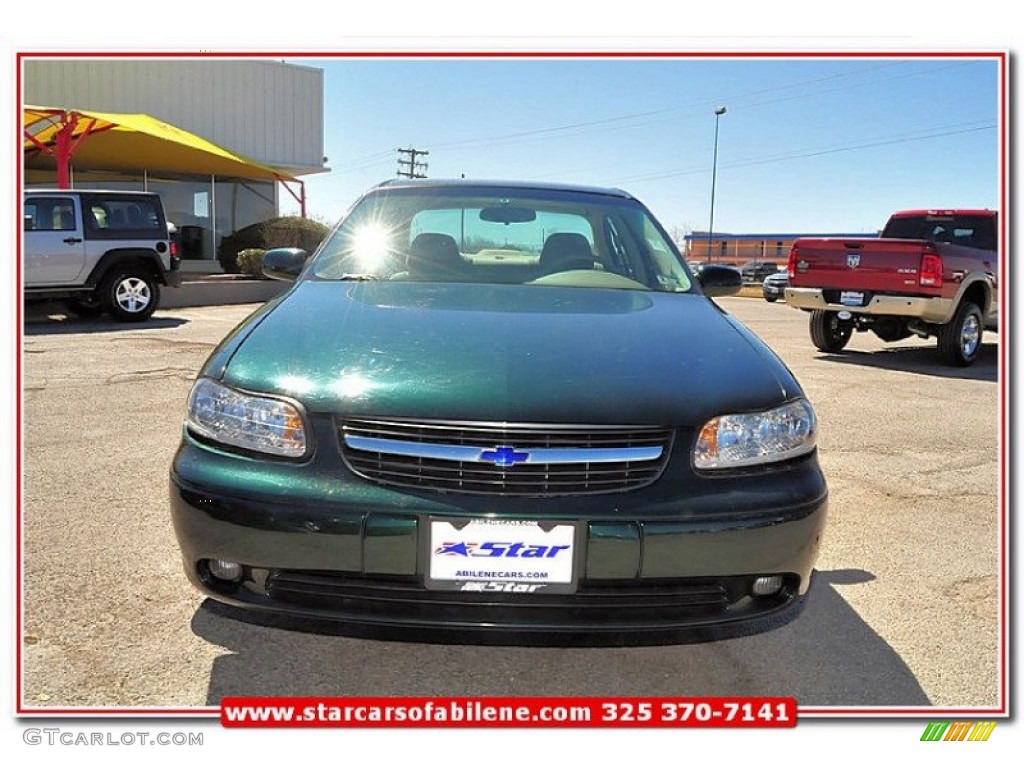 2003 Malibu LS Sedan - Medium Forest Green Metallic / Neutral Beige photo #9