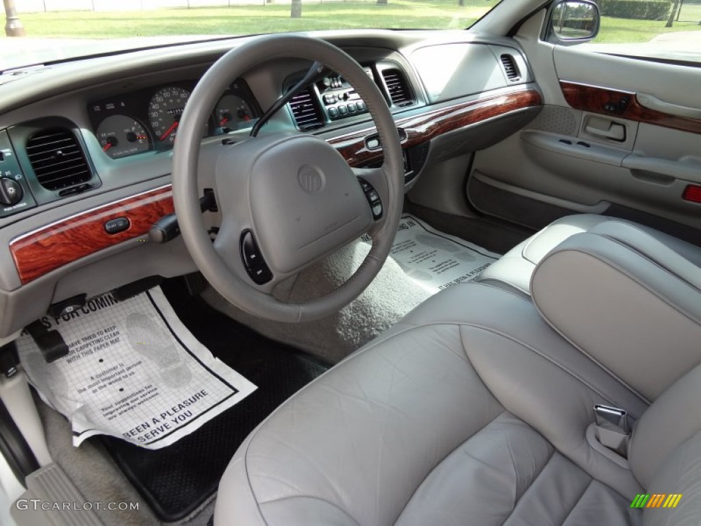 Light Graphite Interior 2000 Mercury Grand Marquis LS Photo #78240979