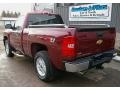 2008 Deep Ruby Metallic Chevrolet Silverado 1500 LT Regular Cab 4x4  photo #5