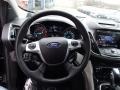 Charcoal Black 2013 Ford Escape SEL 2.0L EcoBoost 4WD Steering Wheel