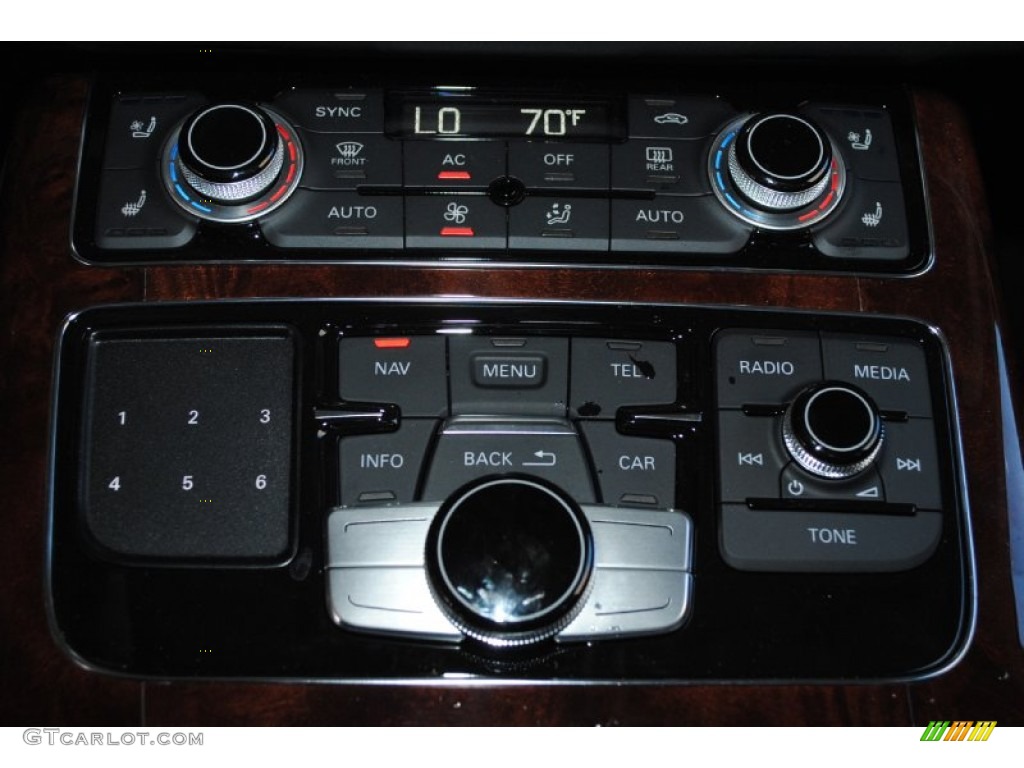 2013 Audi A8 4.0T quattro Controls Photo #78241933