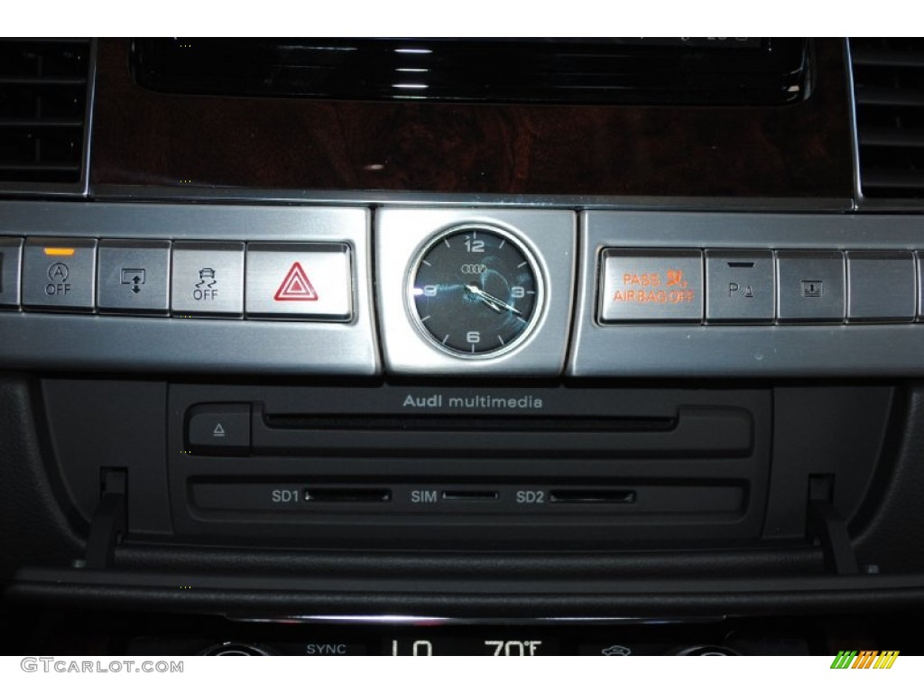 2013 Audi A8 4.0T quattro Controls Photo #78241948