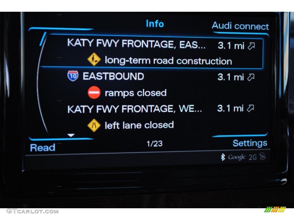2013 Audi A8 4.0T quattro Controls Photo #78242002