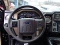  2013 F250 Super Duty Lariat SuperCab 4x4 Steering Wheel