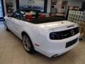 Oxford White 2014 Ford Mustang GT Premium Convertible Exterior