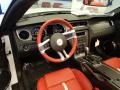 Brick Red/Cashmere Accent 2014 Ford Mustang GT Premium Convertible Interior Color