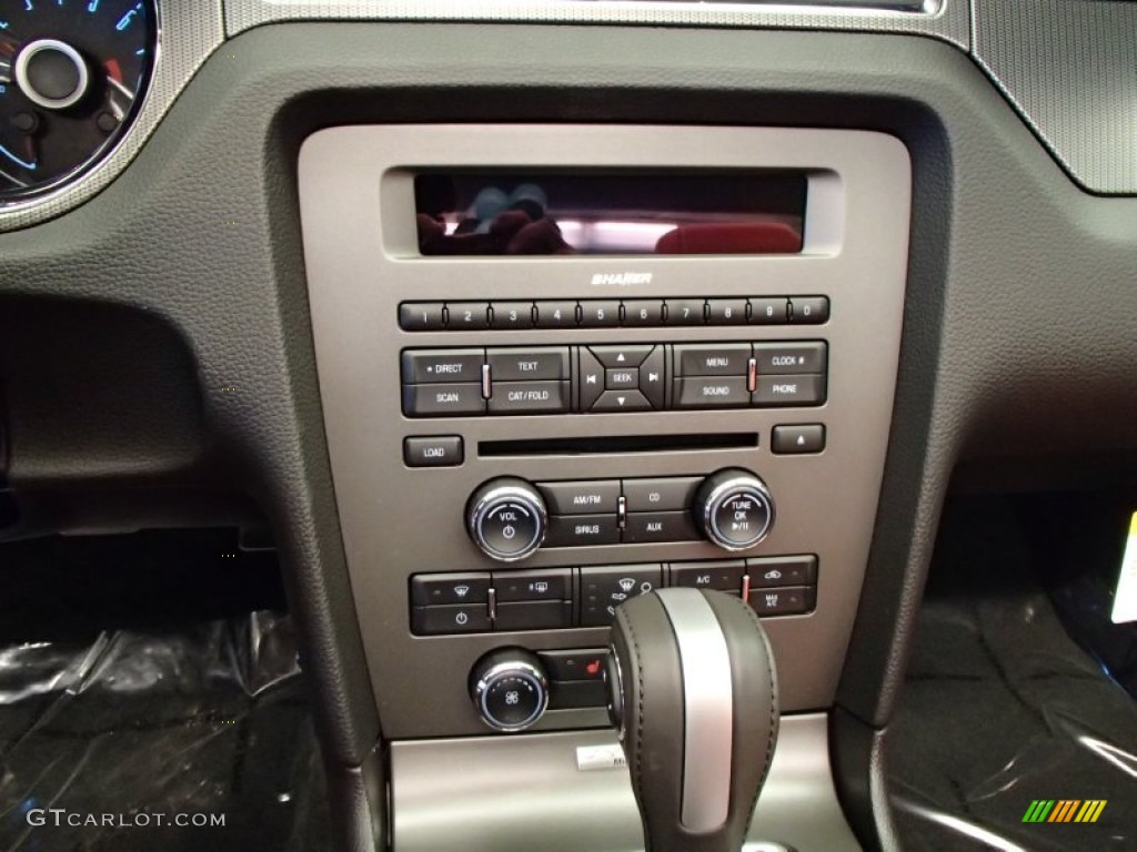 2014 Mustang GT Premium Convertible - Oxford White / Brick Red/Cashmere Accent photo #13
