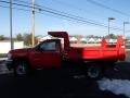 Victory Red 2013 Chevrolet Silverado 3500HD WT Regular Cab Dump Truck