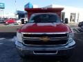 2013 Victory Red Chevrolet Silverado 3500HD WT Regular Cab Dump Truck  photo #3