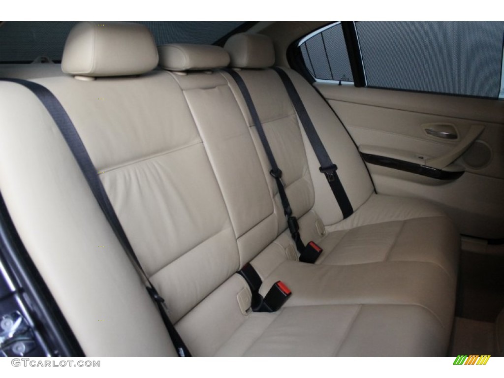 2007 BMW 3 Series 335i Sedan Rear Seat Photo #78243474