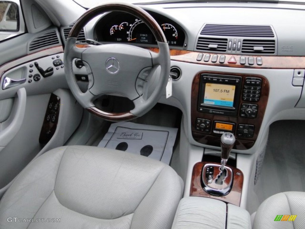2002 Mercedes-Benz S 55 AMG Ash Dashboard Photo #78243614