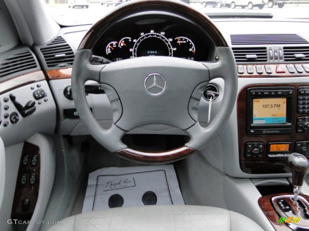 2002 Mercedes-Benz S 55 AMG Steering Wheel Photos