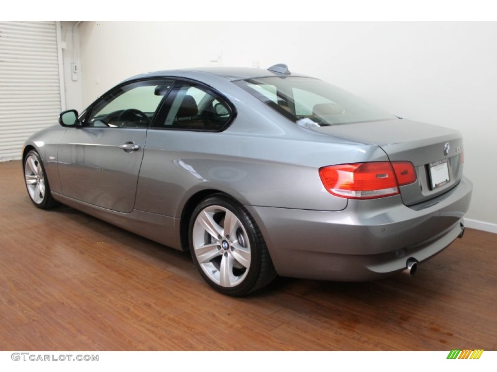 2010 3 Series 335i Coupe - Space Gray Metallic / Saddle Brown Dakota Leather photo #4