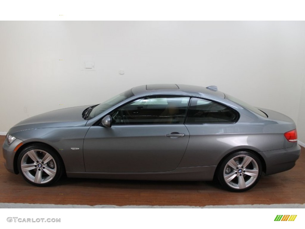2010 3 Series 335i Coupe - Space Gray Metallic / Saddle Brown Dakota Leather photo #6