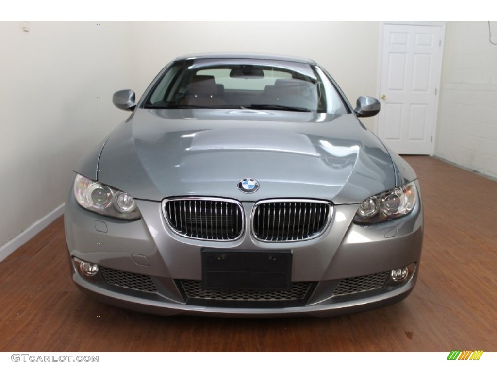 2010 3 Series 335i Coupe - Space Gray Metallic / Saddle Brown Dakota Leather photo #7
