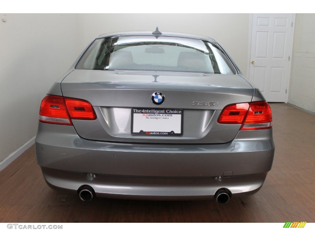 2010 3 Series 335i Coupe - Space Gray Metallic / Saddle Brown Dakota Leather photo #8