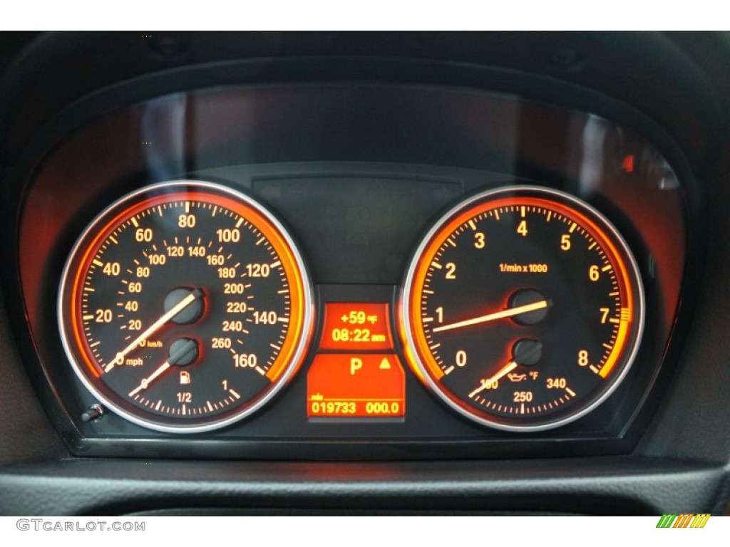 2010 BMW 3 Series 335i Coupe Gauges Photo #78244039