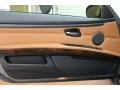 Saddle Brown Dakota Leather Door Panel Photo for 2010 BMW 3 Series #78244189