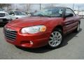 2004 Inferno Red Pearl Chrysler Sebring Limited Convertible  photo #1