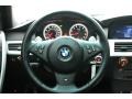 2006 BMW M5 Black Interior Steering Wheel Photo