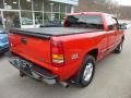 2002 Victory Red Chevrolet Silverado 1500 LS Extended Cab 4x4  photo #2