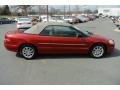 Inferno Red Pearl 2004 Chrysler Sebring Limited Convertible Exterior