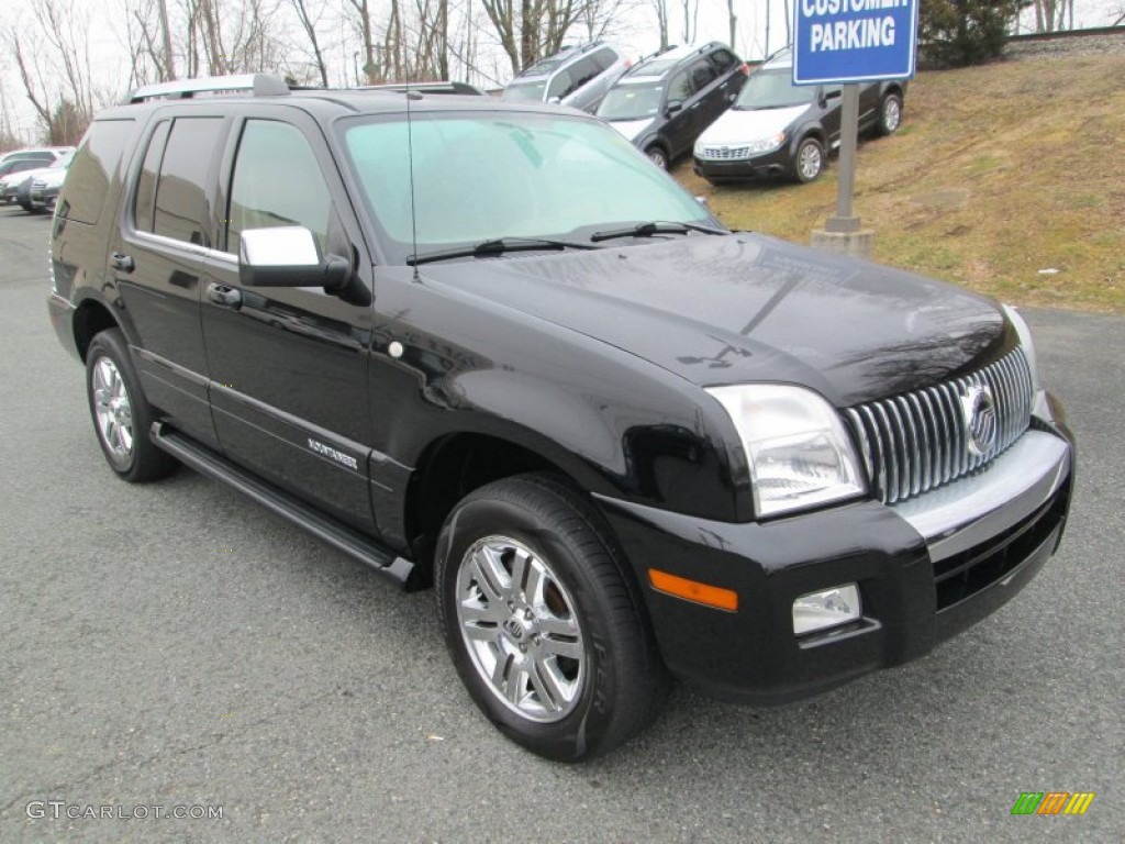 2008 Mountaineer Premier AWD - Ebony Black / Camel photo #4