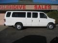 2005 Oxford White Ford E Series Van E350 Super Duty XL Extended Passenger  photo #12