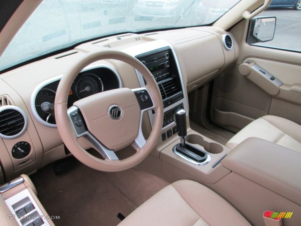 Camel Interior 2008 Mercury Mountaineer Premier AWD Photo #78245491