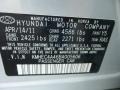 2011 Radiant Silver Hyundai Sonata Hybrid  photo #24