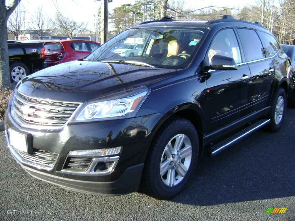 2013 Traverse LT AWD - Black Granite Metallic / Ebony/Mojave photo #1