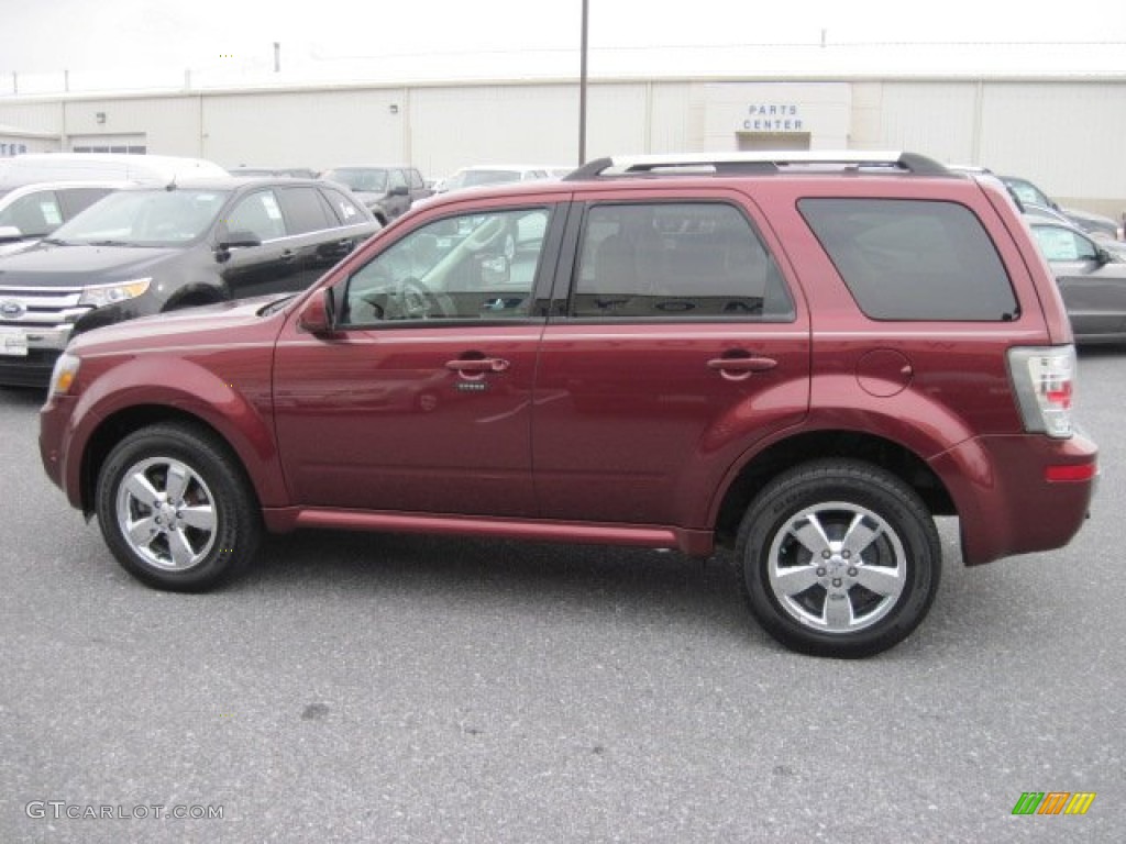 Wine Red Metallic 2010 Mercury Mariner I4 Premier 4WD Voga Package Exterior Photo #78246205