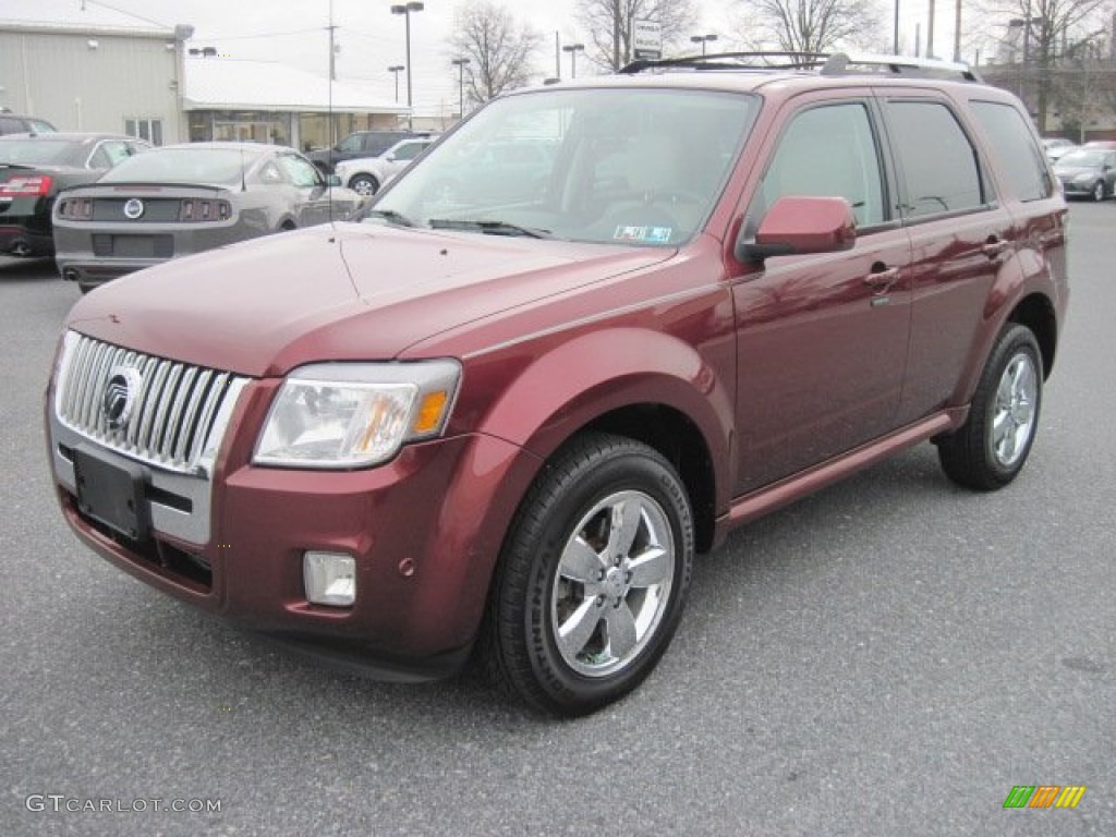 Wine Red Metallic 2010 Mercury Mariner I4 Premier 4WD Voga Package Exterior Photo #78246226