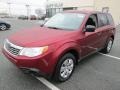 2009 Camellia Red Pearl Subaru Forester 2.5 X  photo #2