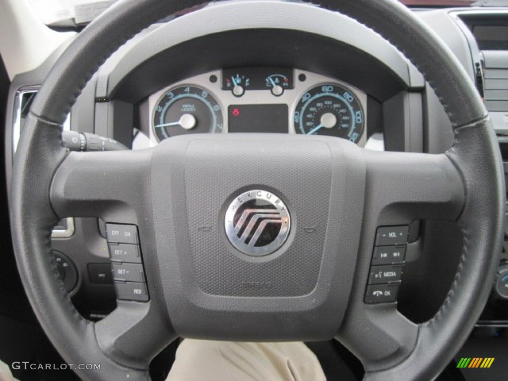 2010 Mercury Mariner I4 Premier 4WD Voga Package Steering Wheel Photos